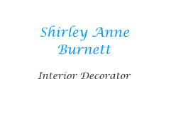 Shirley QAnne Burnett Interior decorator